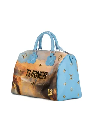 Louis Vuitton ビンテージ リミテッドエディション Jeff Koons Masters Turner Speedy 30 トートバッグ - ニュートラルカラー - サムネイル3