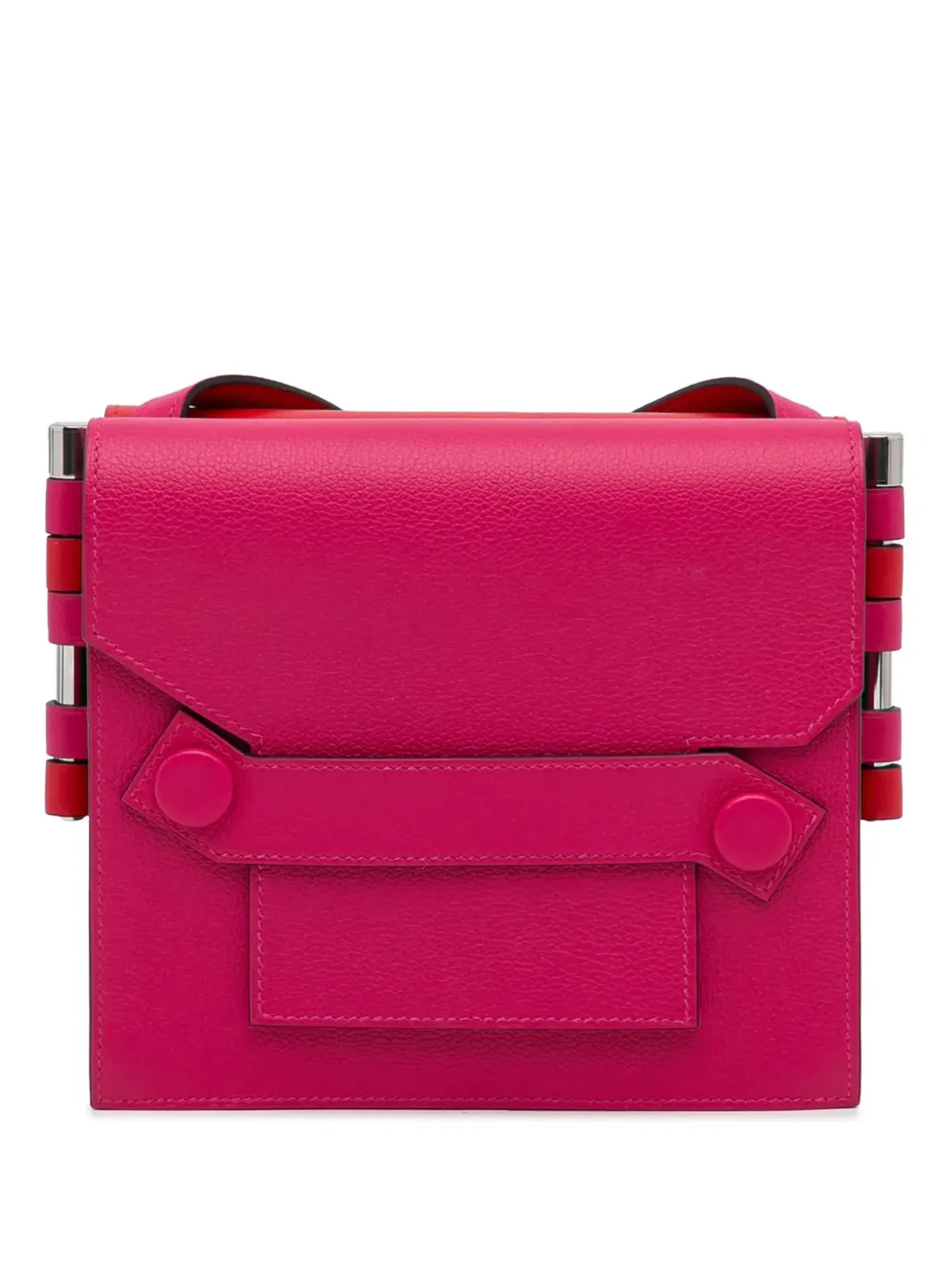 Hermès ビンテージ ツインズ ショルダーバッグ ピンク - 画像2