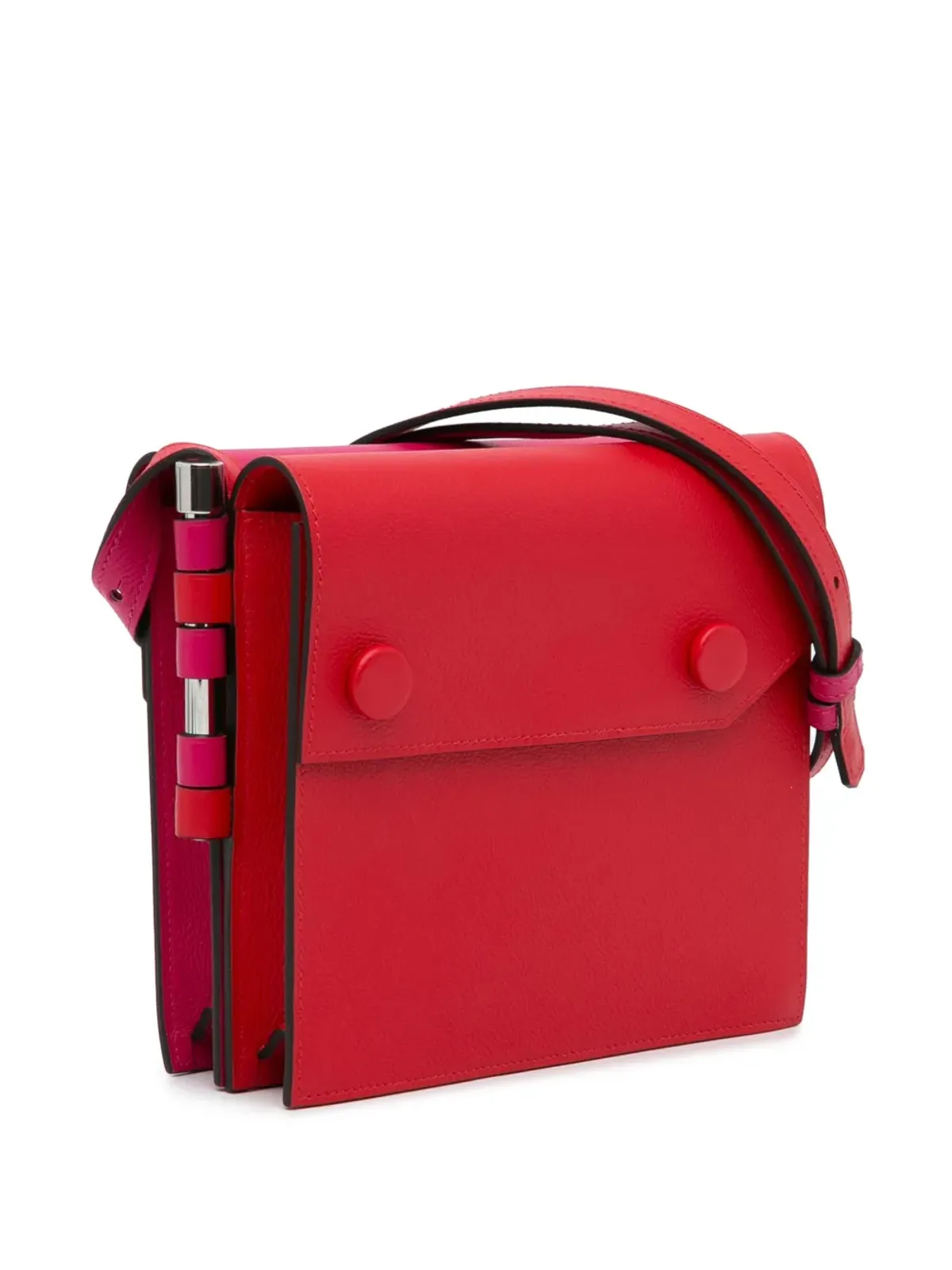 Hermès ビンテージ ツインズ ショルダーバッグ ピンク - 画像3