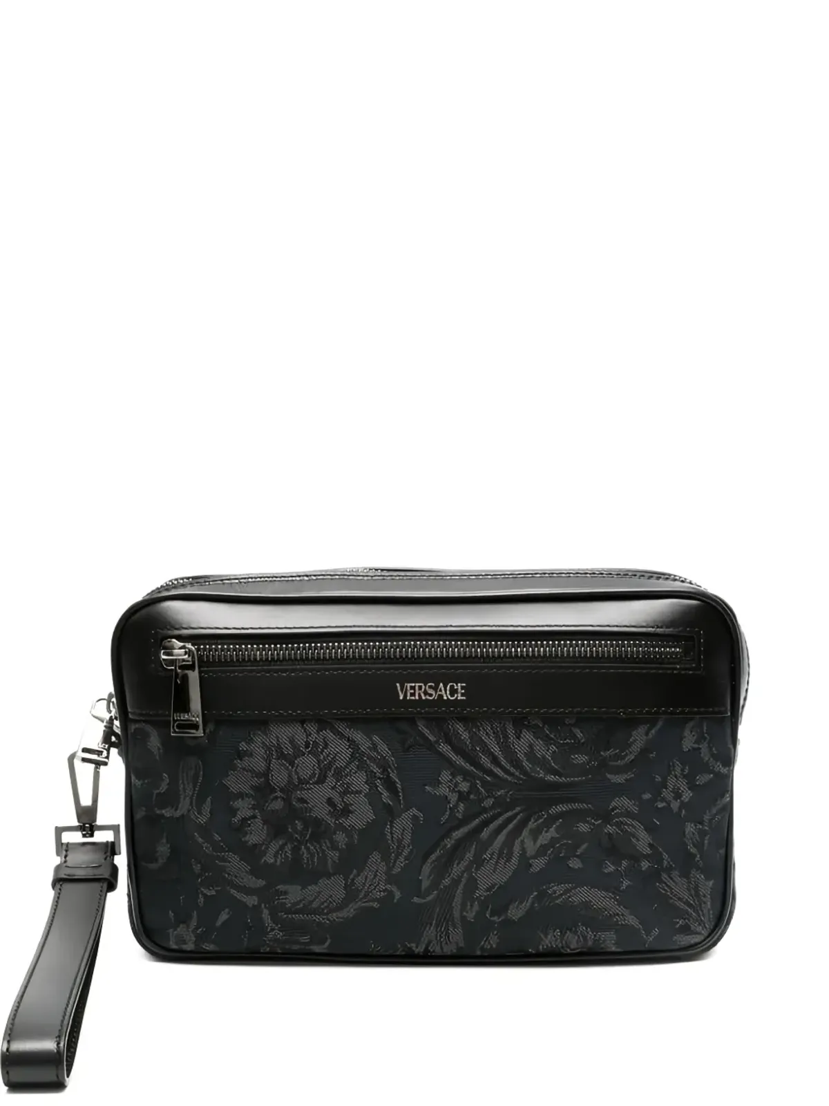 Versace 花柄プリント クラッチバッグ - 画像1
