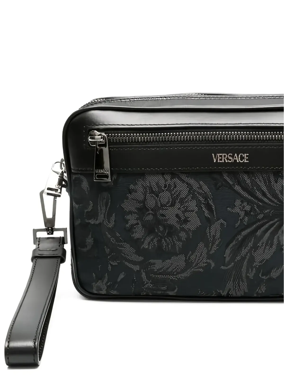 Versace 花柄プリント クラッチバッグ - 画像2