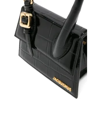 Jacquemus Le Chiquito Moyen Boucle トートバッグ - ブラック - サムネイル4