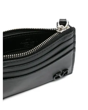Valentino Garavani VLogo Signature レザー カードホルダー ブラック - サムネイル3
