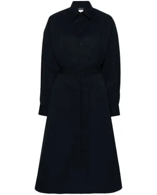 Fabiana Filippi コットンシャツドレス ブルー - サムネイル1
