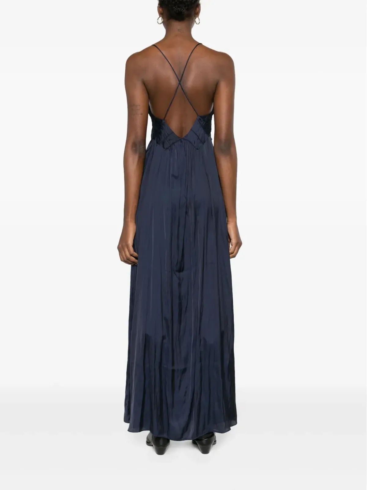 Zadig&Voltaire Rayonne satin maxi dress - 画像4