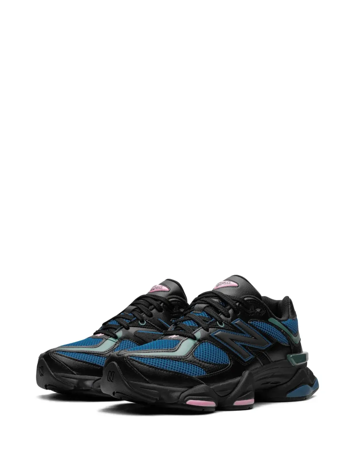 New Balance 90/60 ブルーアゲート スニーカー ブラック - 画像2