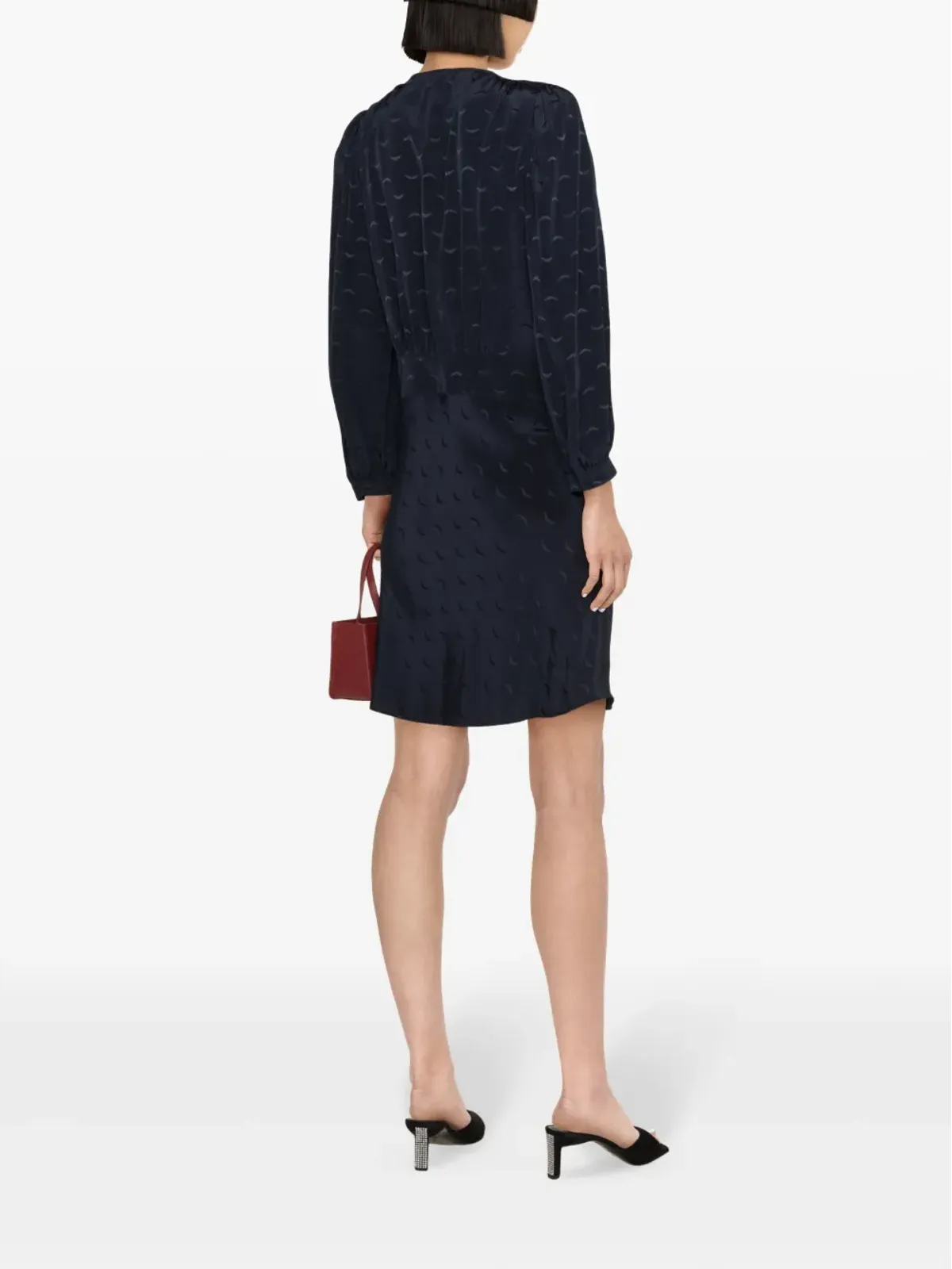 Zadig&Voltaire Rhodri ウィングスジャカード ドレス ブルー - 画像4