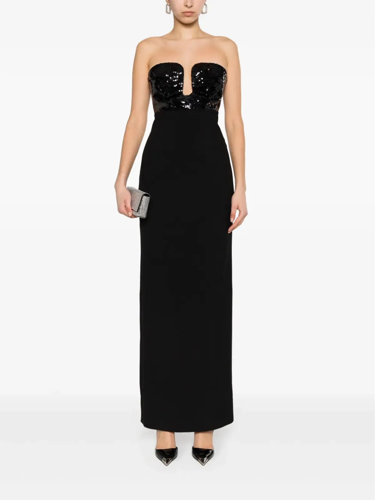 Roland Mouret パネルデザインドレス - 画像2