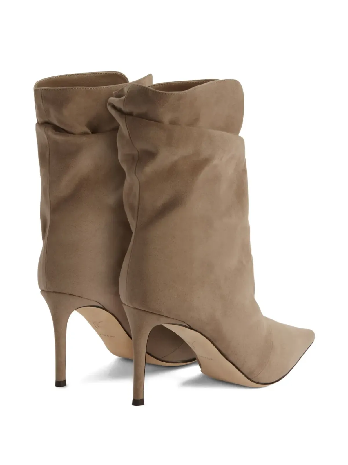 Giuseppe Zanotti Ron スエード アンクルブーツ - ブラウン - 画像3