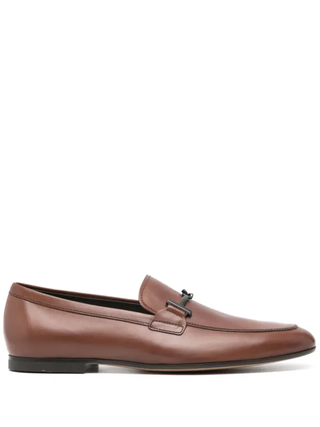 Tod's Tod's T Ring レザー ローファー - ブラウンの商品画像