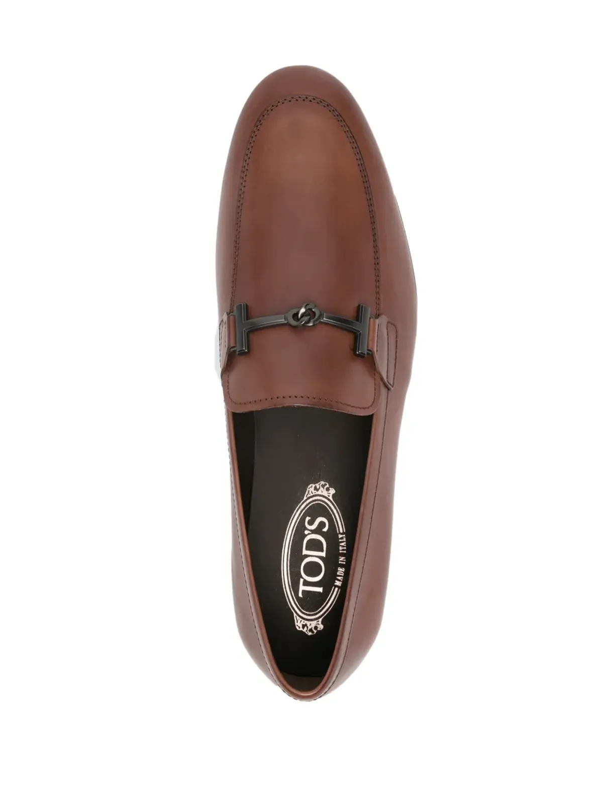 Tod's T Ring レザー ローファー - ブラウン - 画像4