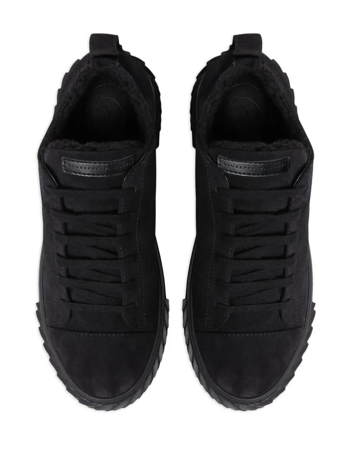 Giuseppe Zanotti Frankie スニーカー ブラック - 画像4