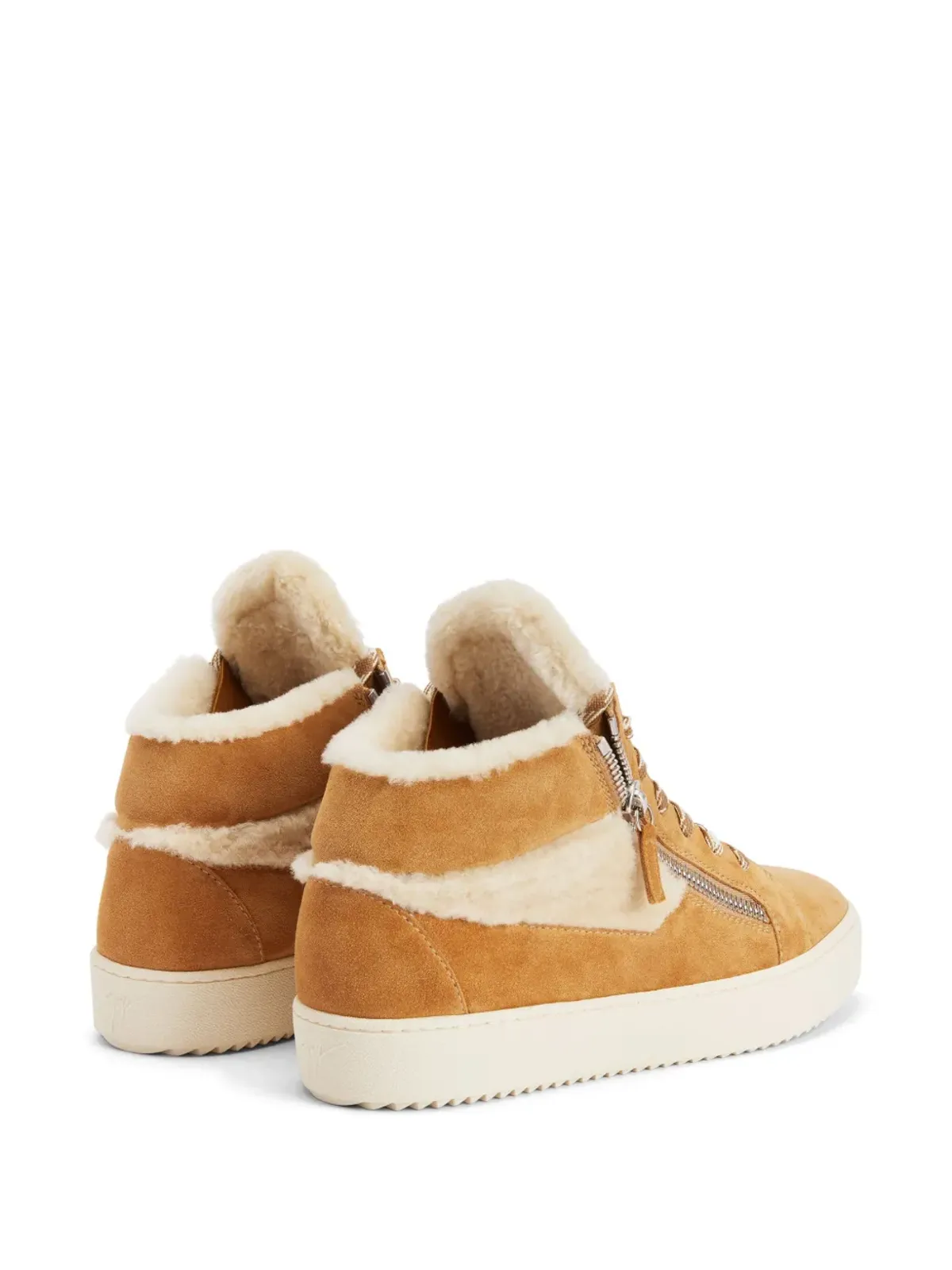 Giuseppe Zanotti Kriss Ice スニーカー ブラウン - 画像3