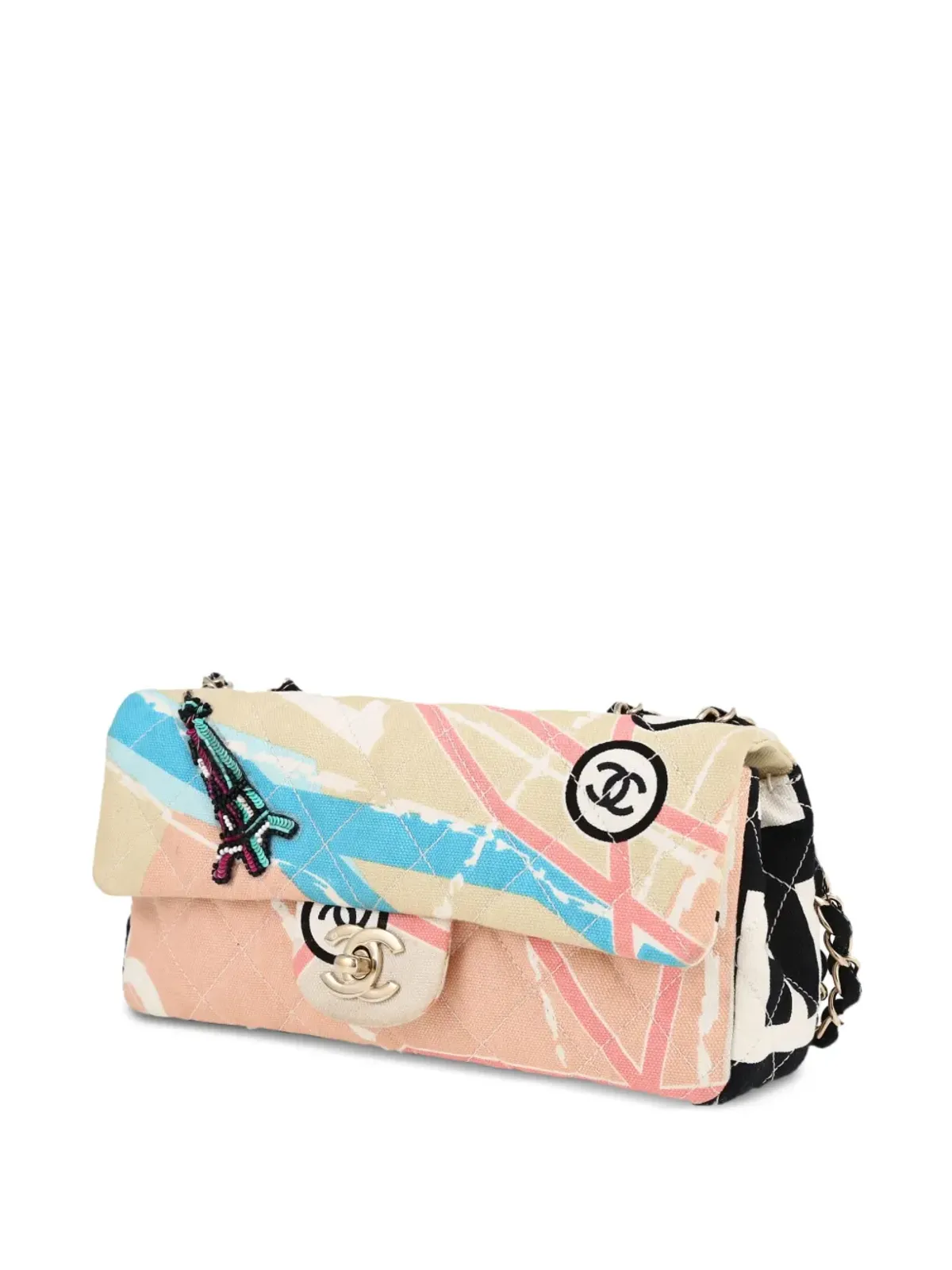 CHANEL ビンテージ 2006年 ミニ Timeless ショルダーバッグ - ニュートラル - 画像4
