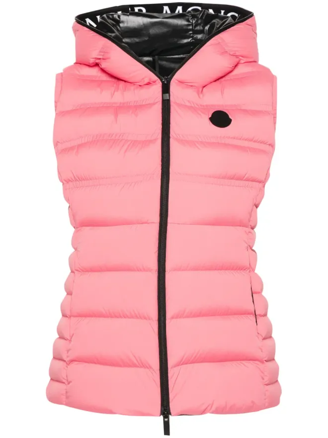 Moncler Moncler ロゴアップリケ ジレの商品画像