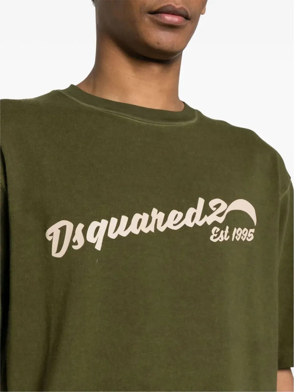 DSQUARED2 ロゴ刺繍 Tシャツ - 画像5