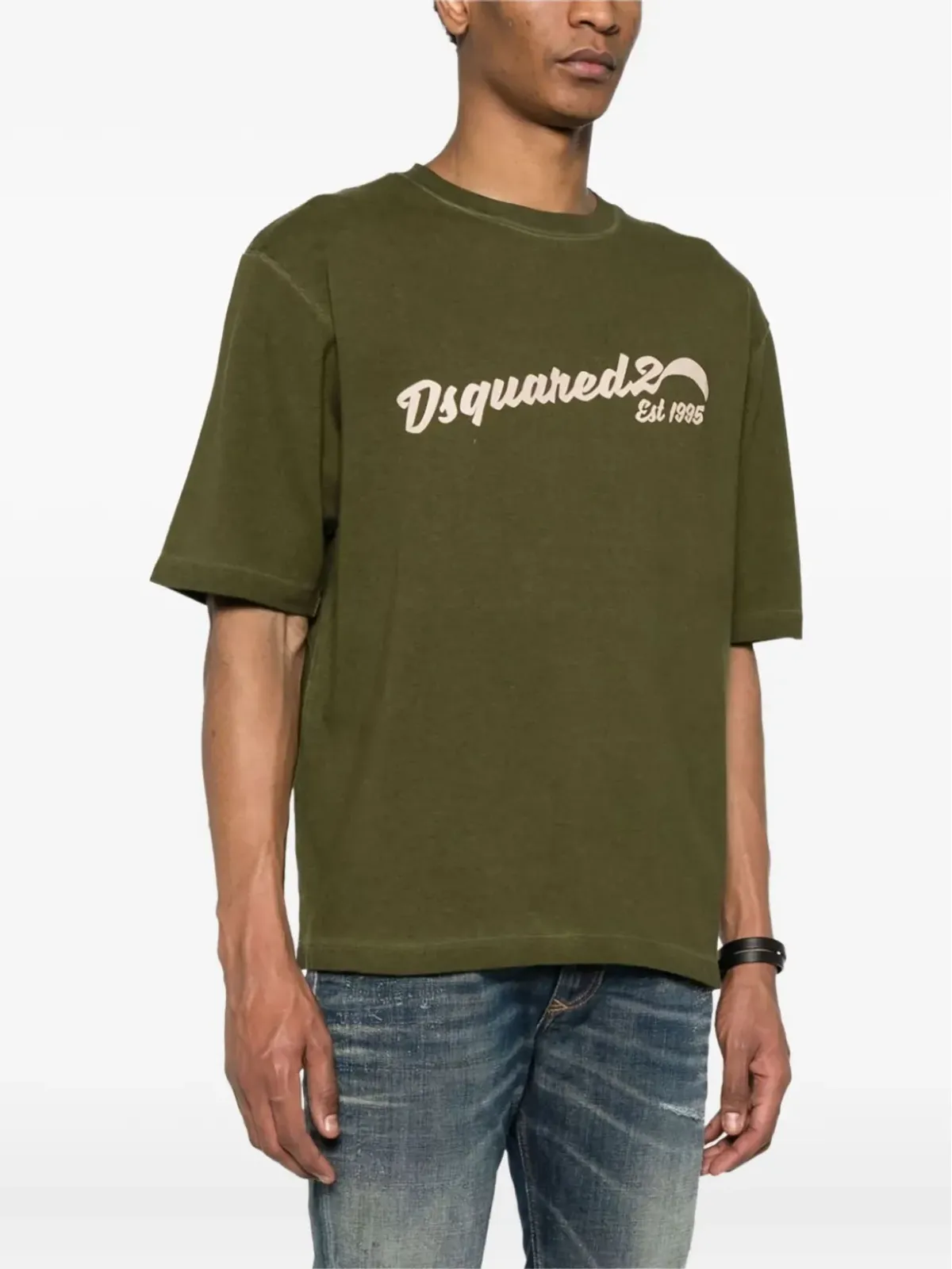 DSQUARED2 ロゴ刺繍 Tシャツ - 画像3