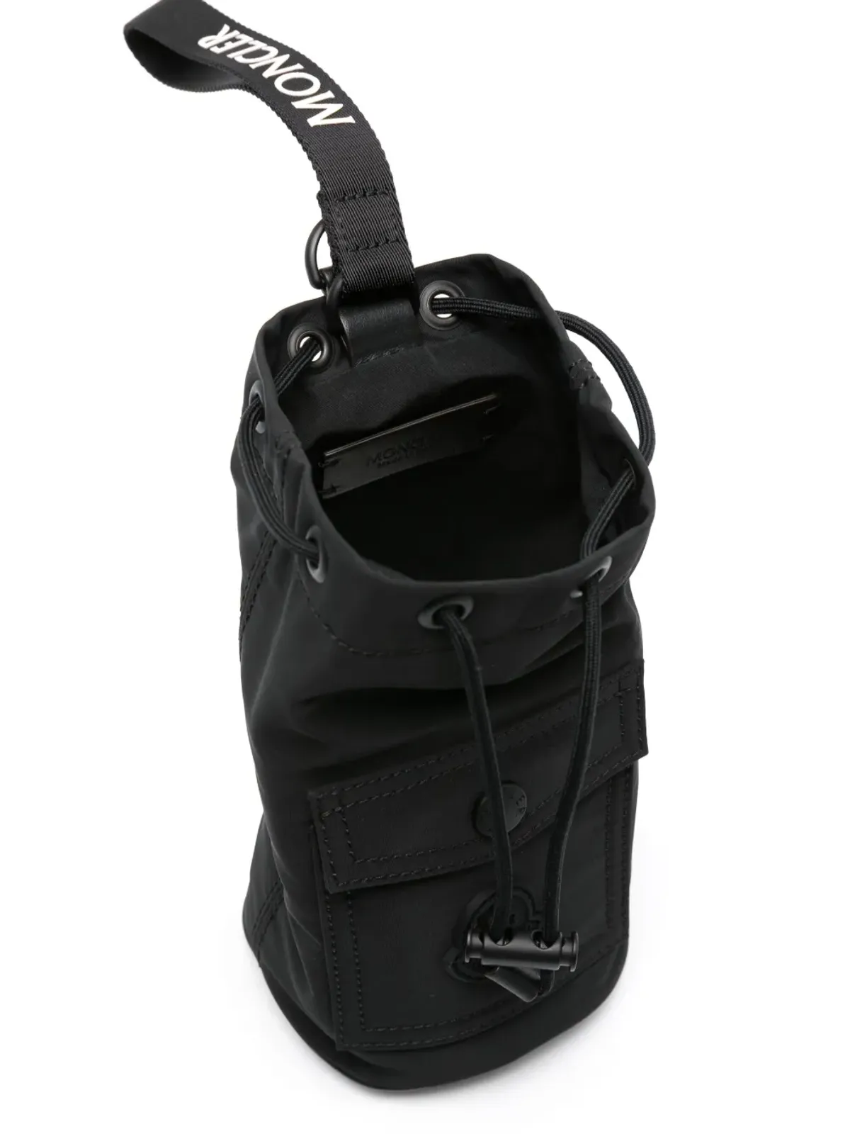 Moncler ミニ ロゴパッチ バケットバッグ - 画像5