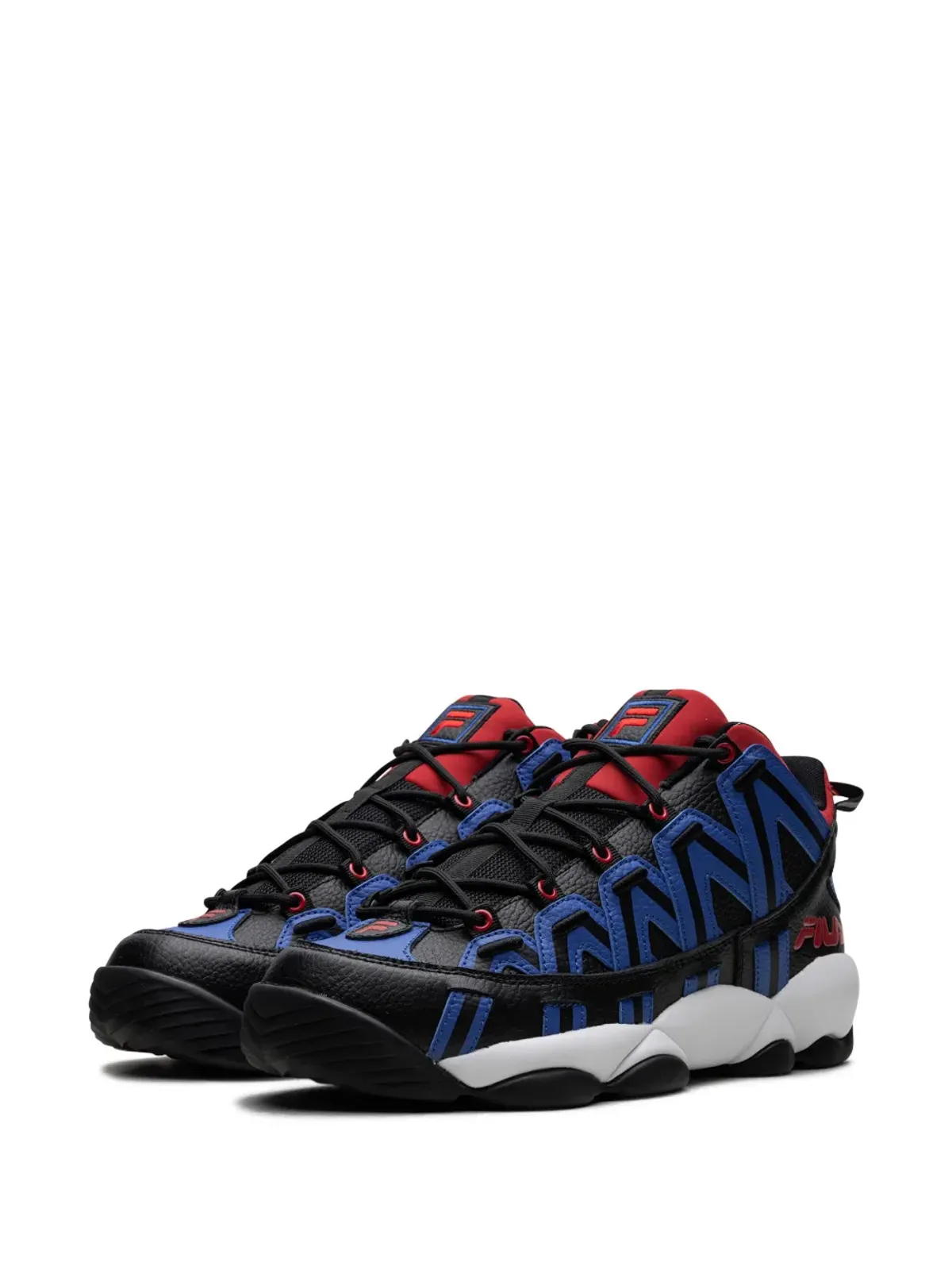 Fila Stackhouse Spaghetti Prince Blue スニーカー ブラック - 画像4