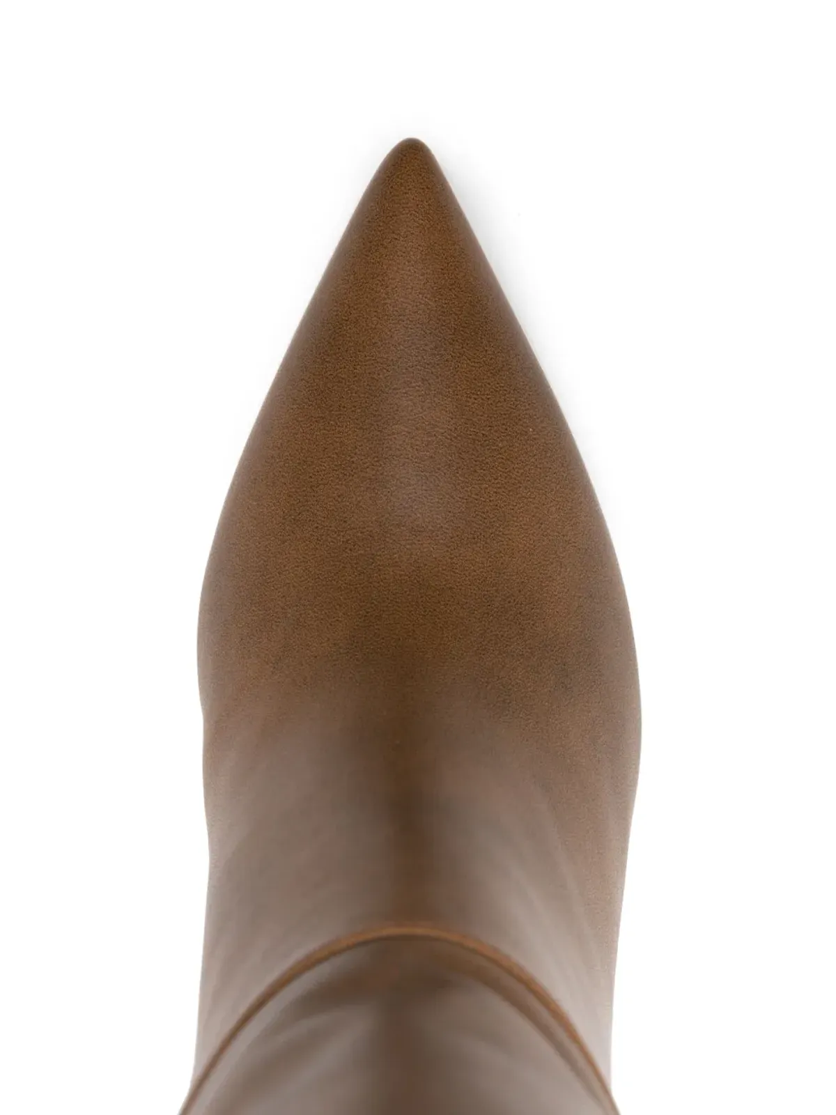 Gianvito Rossi Piper 85mm レザー ブーツ - ブラウン - 画像4