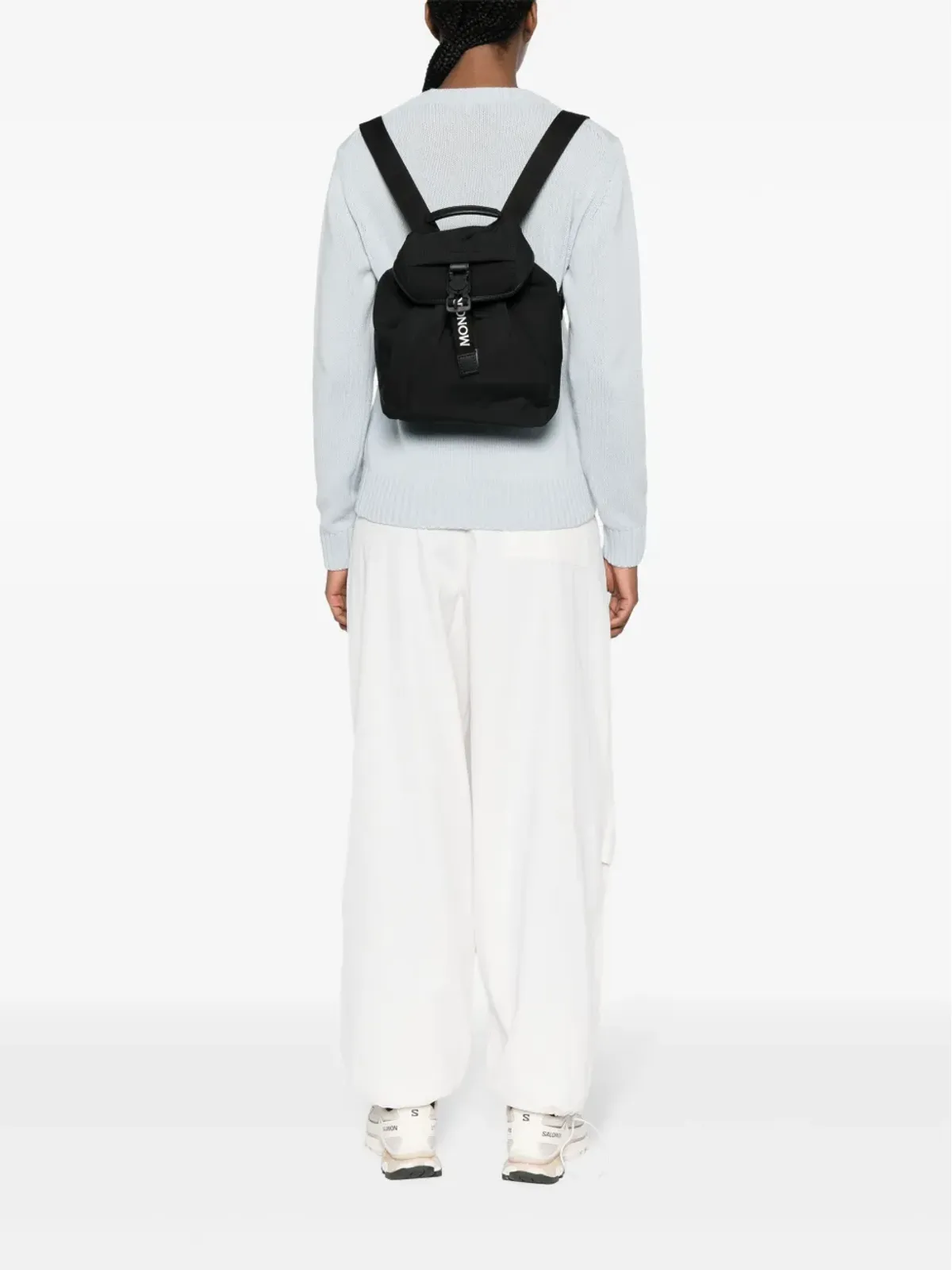 Moncler ロゴプレートバックパック - 画像2