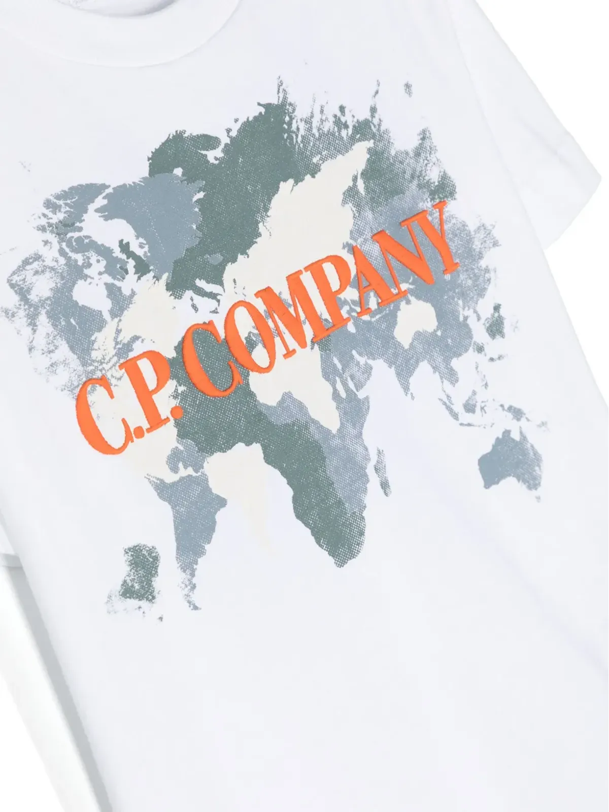 C.P. Company Kids ロゴ刺繍入りコットンTシャツ - 画像3
