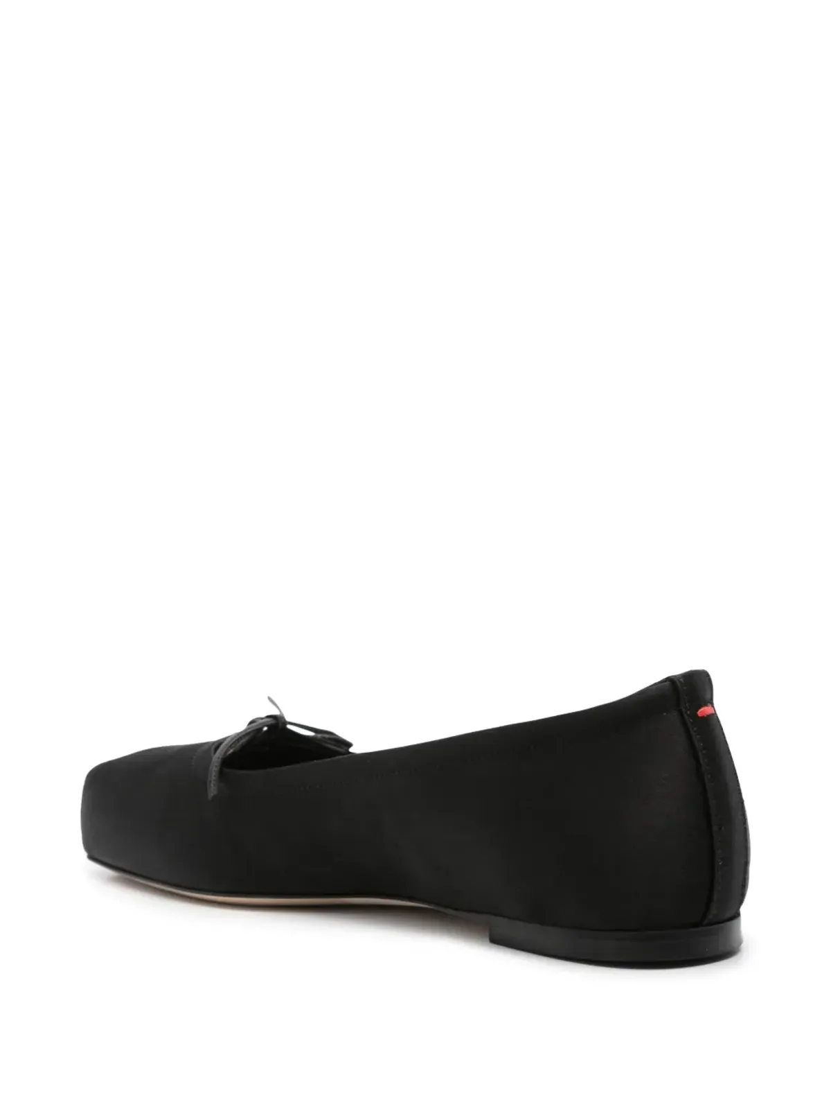 Aeyde Gabriella satin ballerina shoes - 画像3