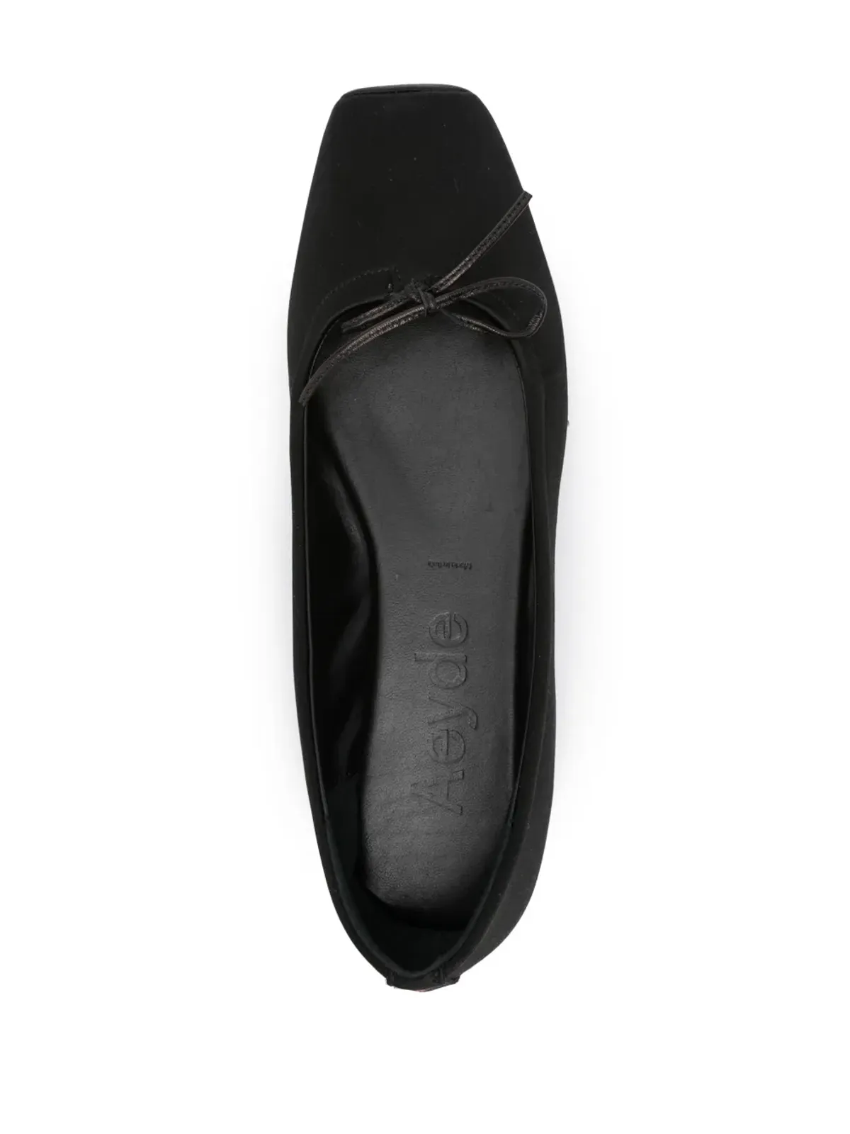 Aeyde Gabriella satin ballerina shoes - 画像4