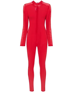 Alchemy x Liam Aram メッシュキャットスーツ - レッド - サムネイル1