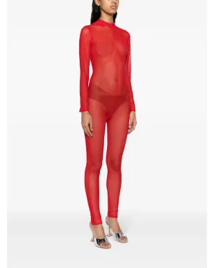 Alchemy x Liam Aram メッシュキャットスーツ - レッド - サムネイル3