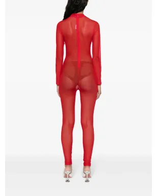 Alchemy x Liam Aram メッシュキャットスーツ - レッド - サムネイル4