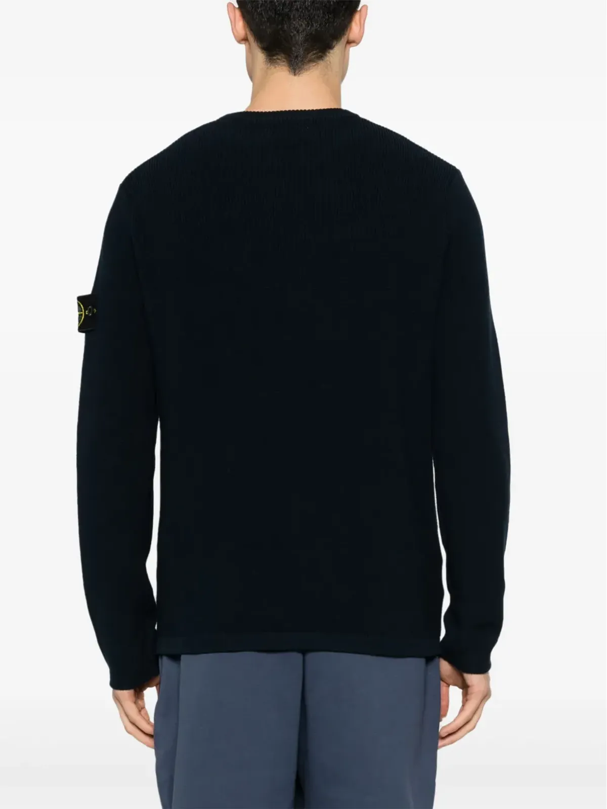 Stone Island Compass コットン セーター - ブルー - 画像4