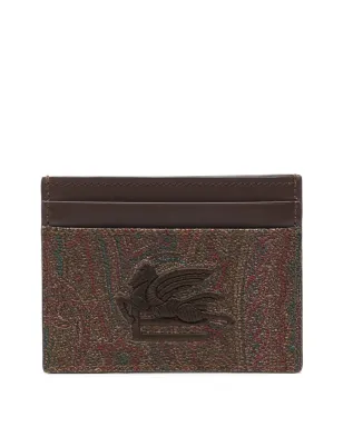 ETRO Pegaso刺繍カードホルダー - サムネイル1