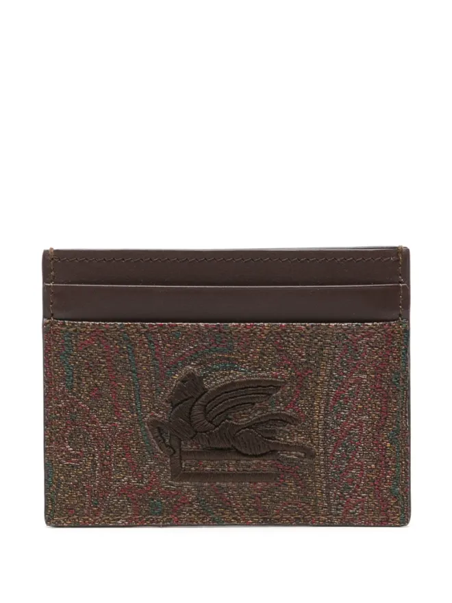 ETRO ETRO Pegaso刺繍カードホルダーの商品画像