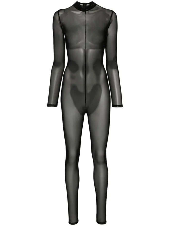Alchemy Alchemy x Lia Aram メッシュジャンプスーツ - Blackの商品画像