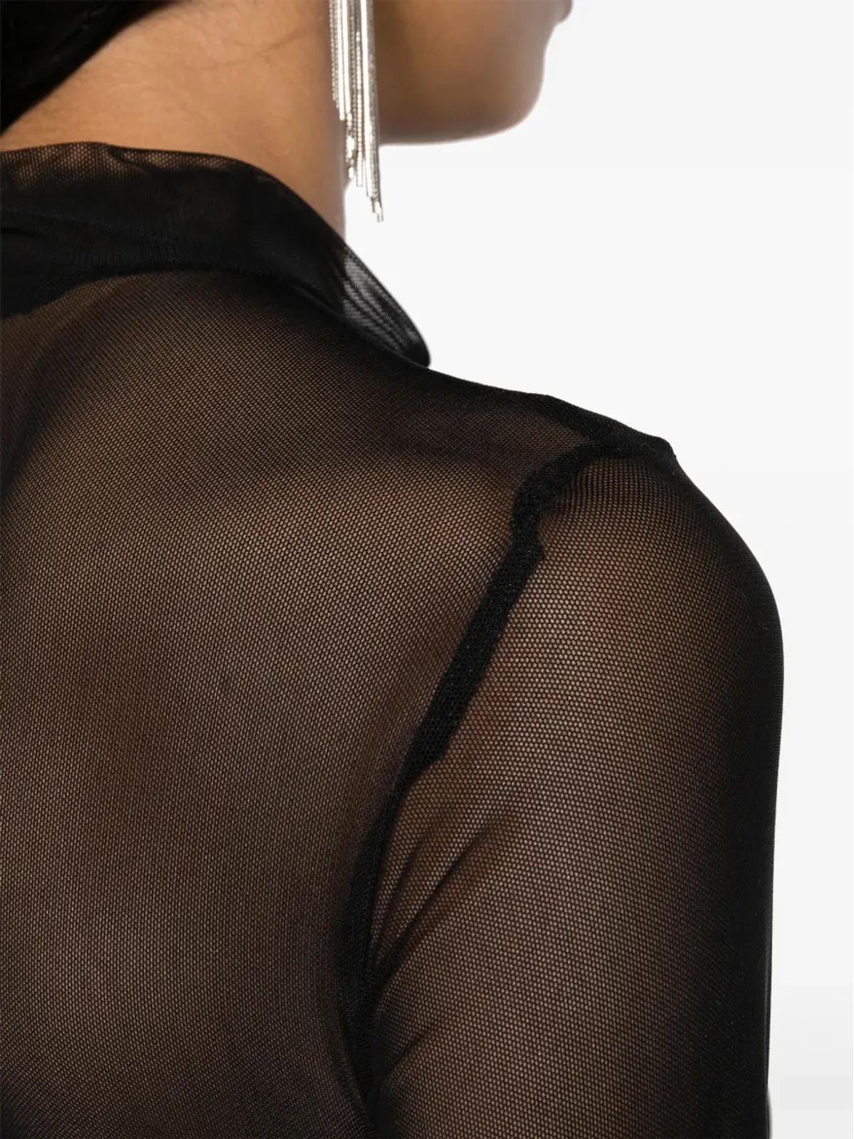 Alchemy x Lia Aram メッシュジャンプスーツ - Black - 画像5