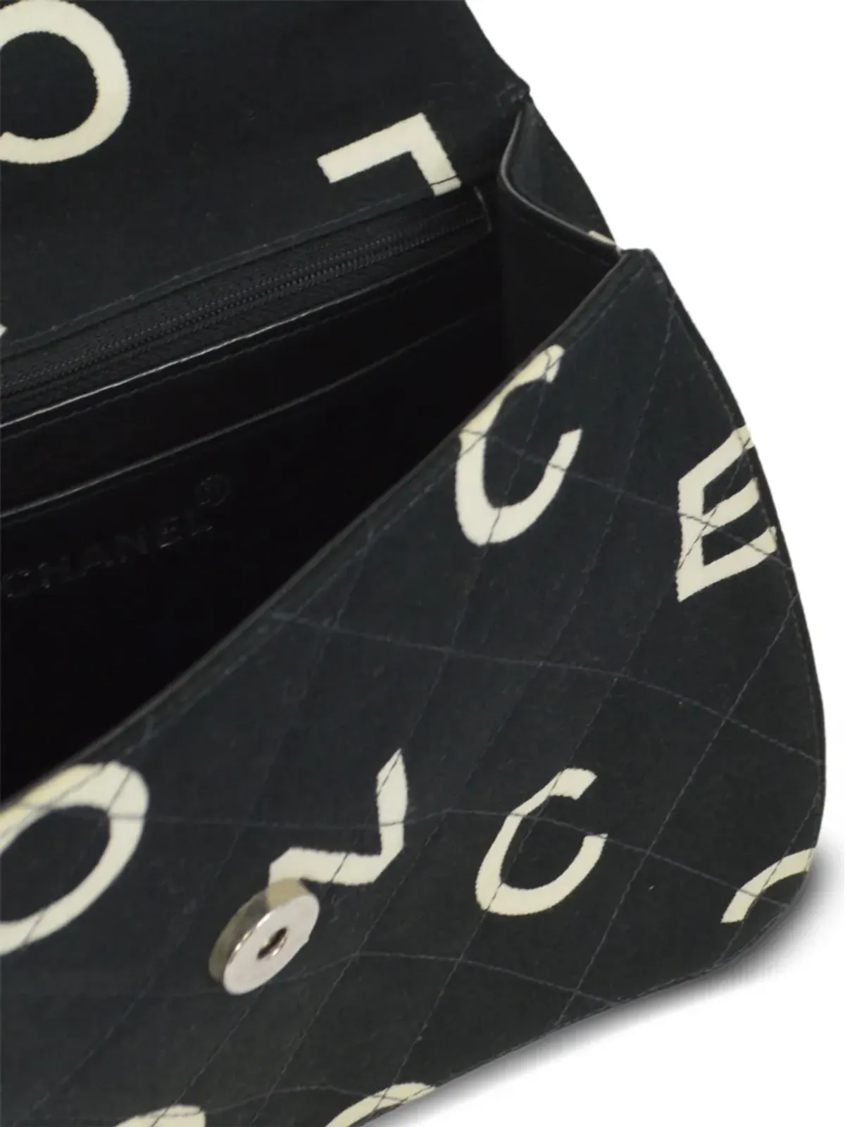 CHANEL ビンテージ Icon Chain バッグ - ブラック - 画像4