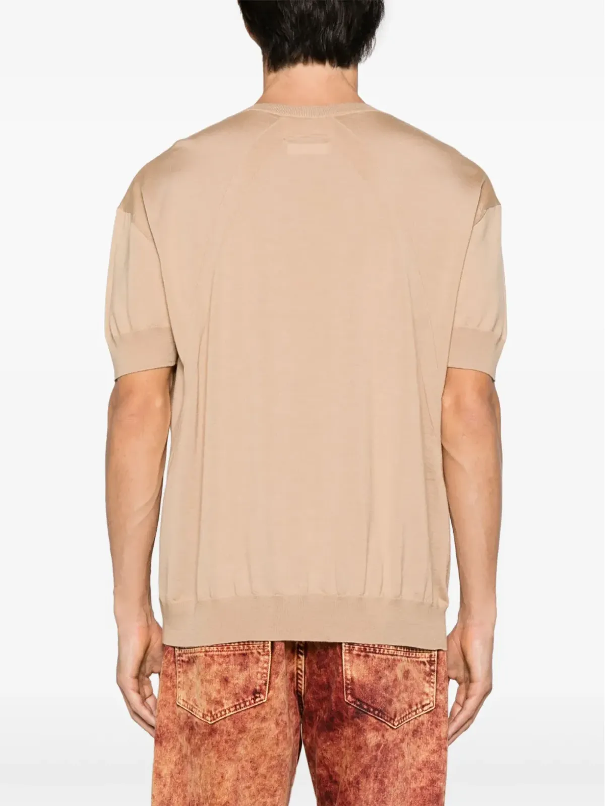 Jil Sander 半袖ウールニット - 画像4