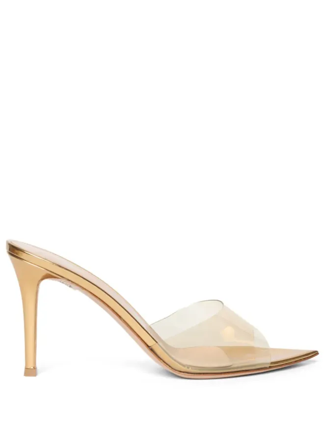 Gianvito Rossi Gianvito Rossi Elle 85mm ムールズ - ニュートラルカラーの商品画像