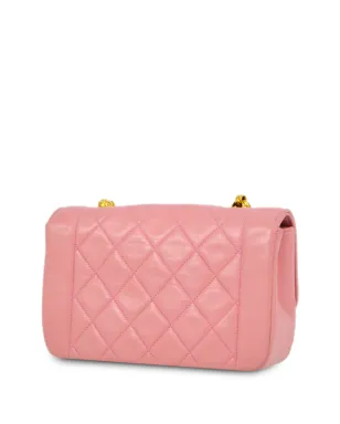 CHANEL ビンテージ 1990年 クラシック・フラップ・ビジュー・チェーンショルダーバッグ - ピンク - サムネイル2