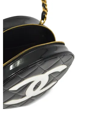 CHANEL ビンテージ 1995年 キルティング ヴァニティ トップハンドル バッグ - サムネイル4