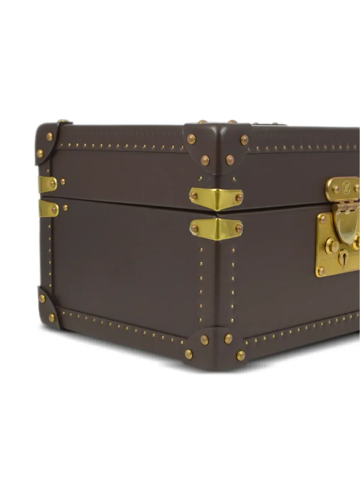Louis Vuitton ビンテージ 1990-2000年代 Tresor ウォッチケース ブラウン - 画像3