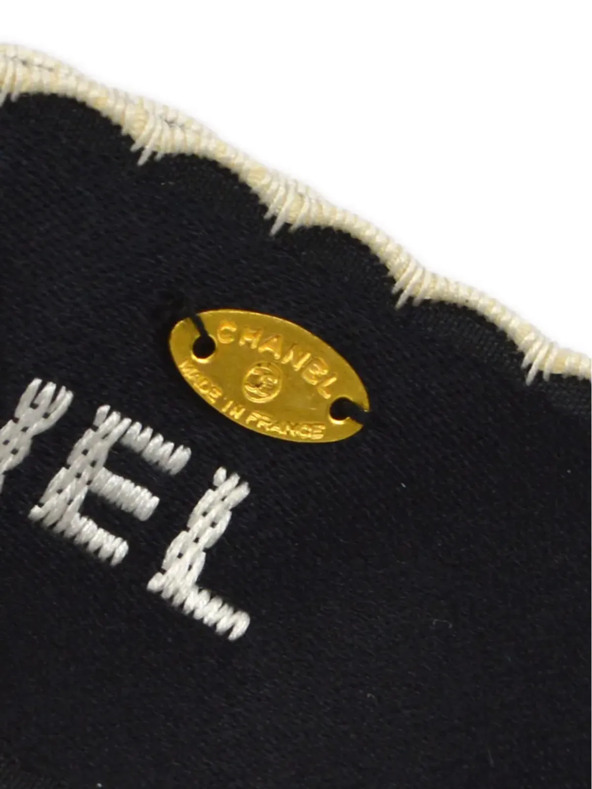 CHANEL ビンテージ 1990-2000年代 ボウリボン ピン - ブラック - 画像4