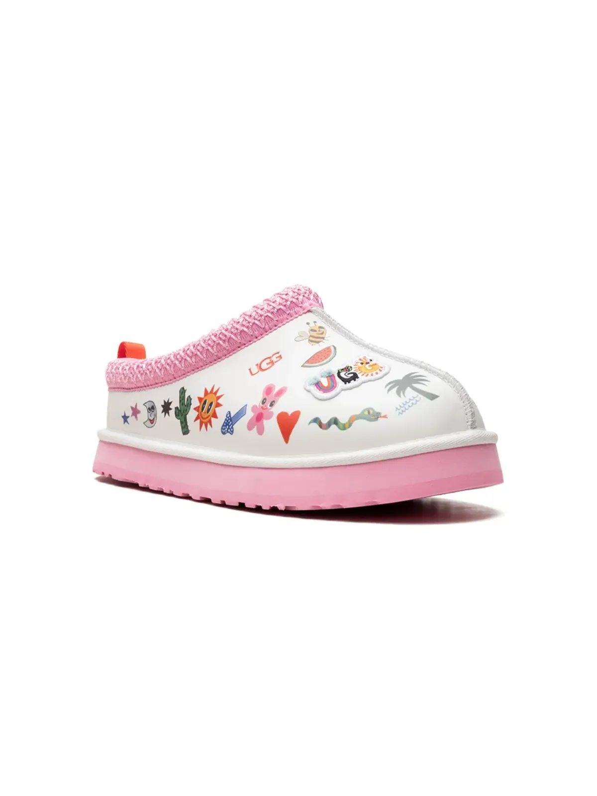 UGG Kids Tazz Pop Sketch スリッパ - 画像1