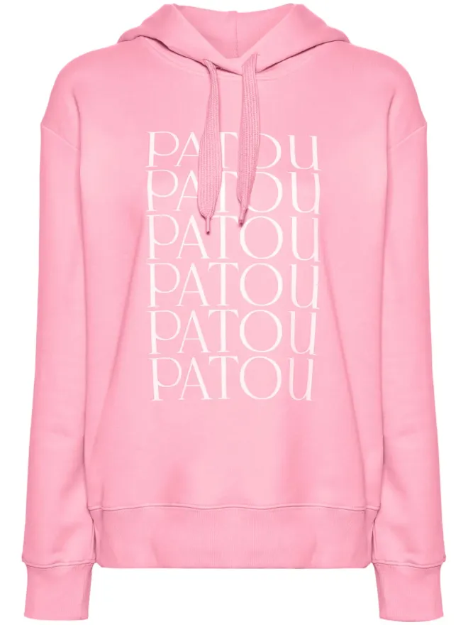 Patou Patou オーガニックコットン フーディ - ピンクの商品画像