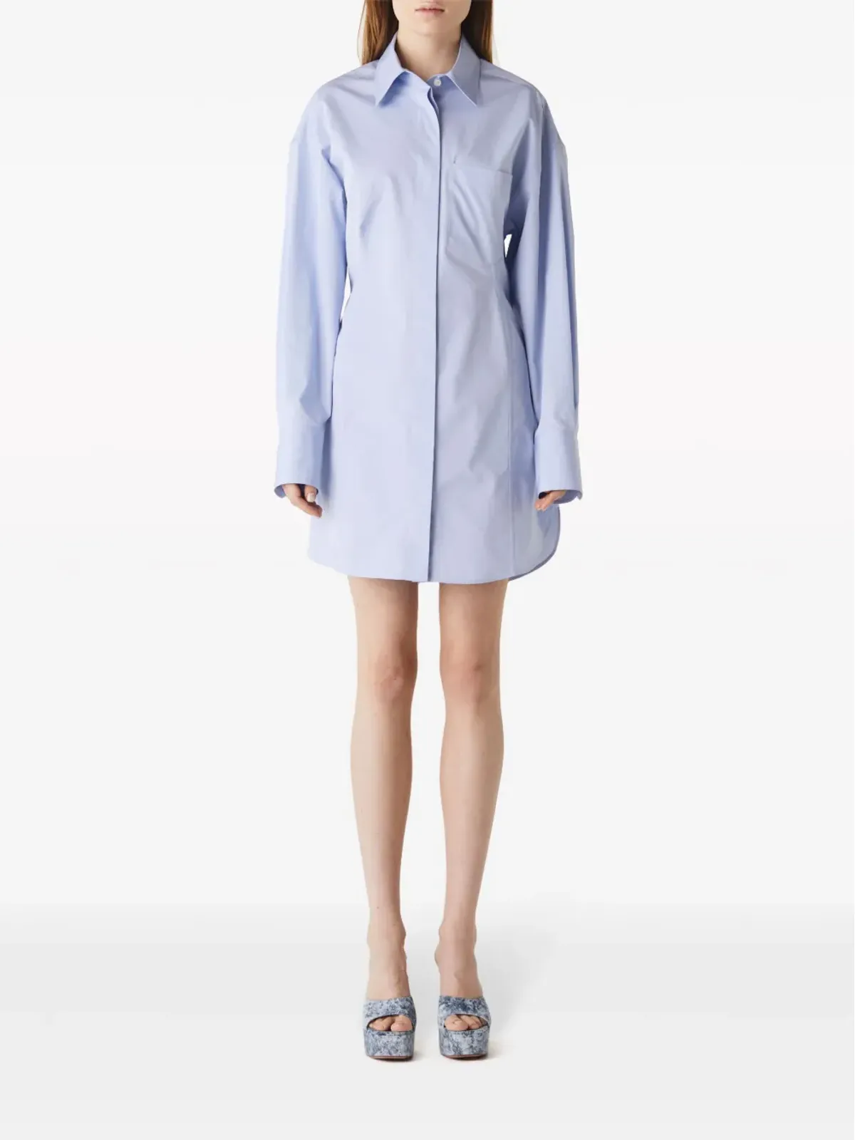 Stella McCartney コットンポプリン シャツドレス - 画像2