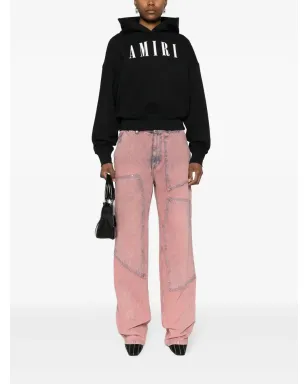 AMIRI ロゴプリント コットン フーディー - サムネイル2