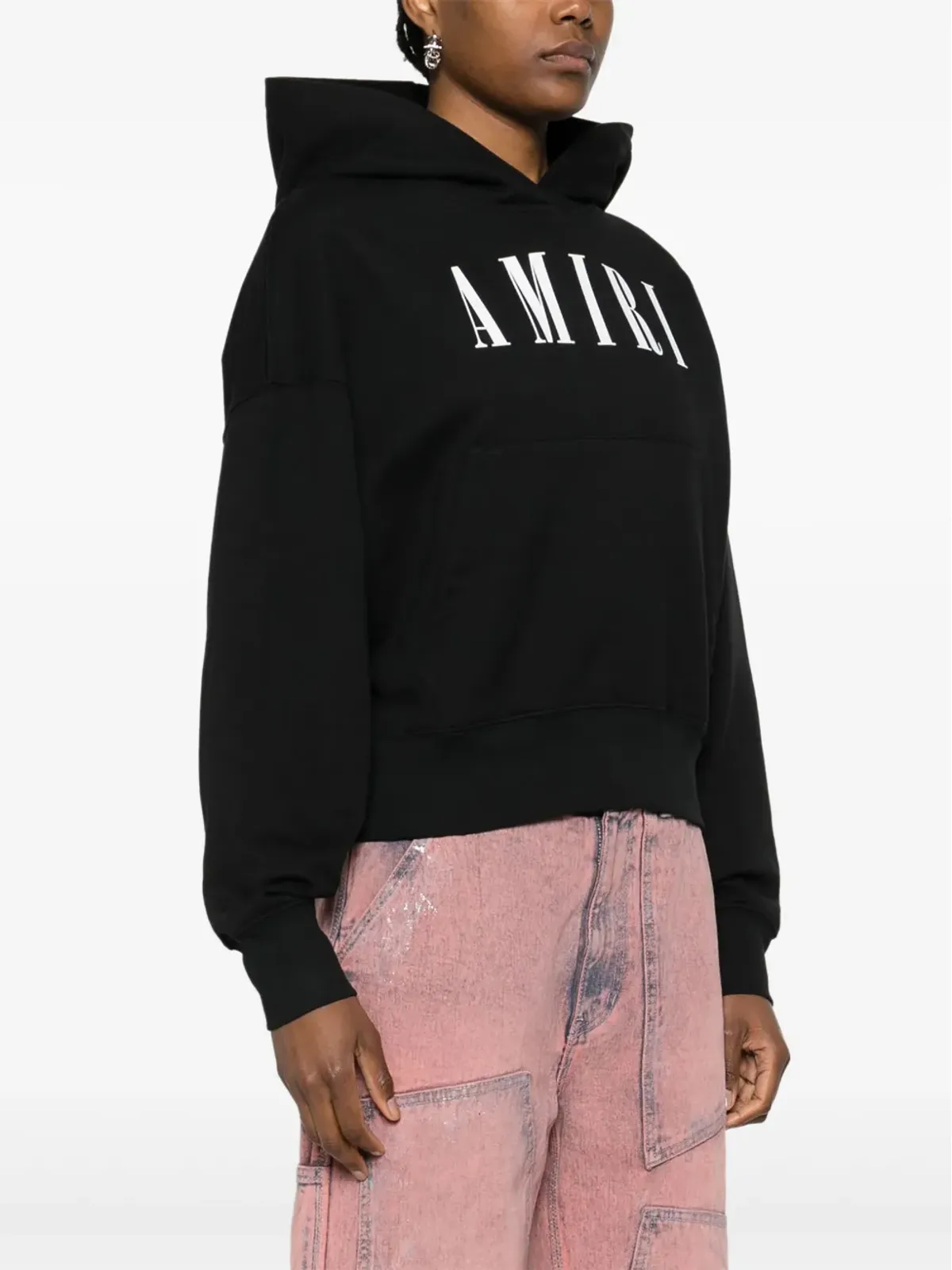 AMIRI ロゴプリント コットン フーディー - 画像3