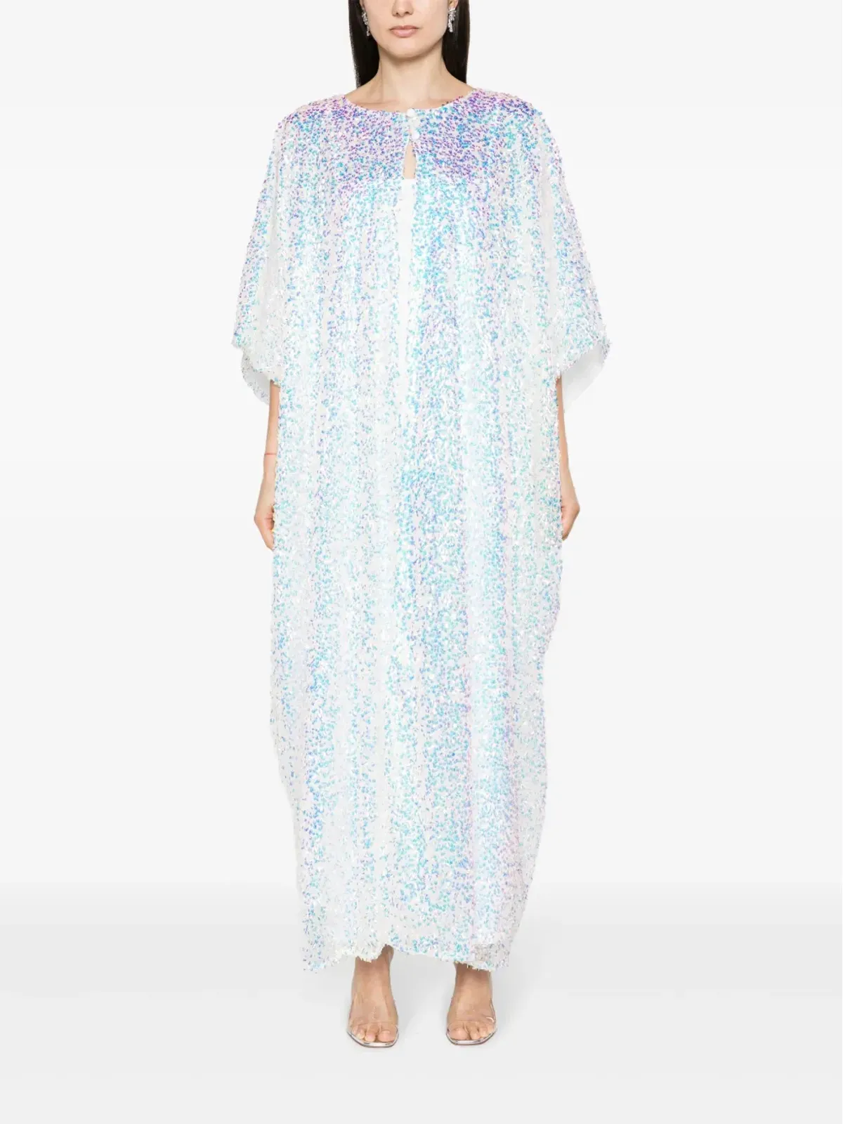 Baruni Lily sequinned maxi dress - White - 画像2