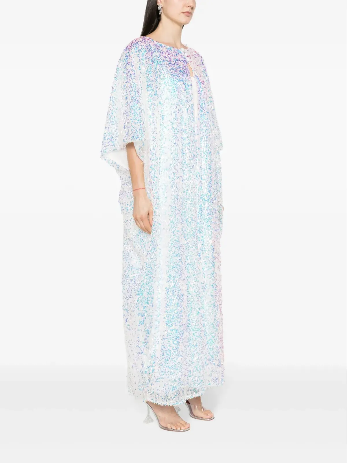 Baruni Lily sequinned maxi dress - White - 画像3